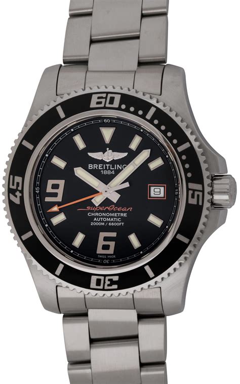 breitling a17391|breitling superocean 44 rubber strap.